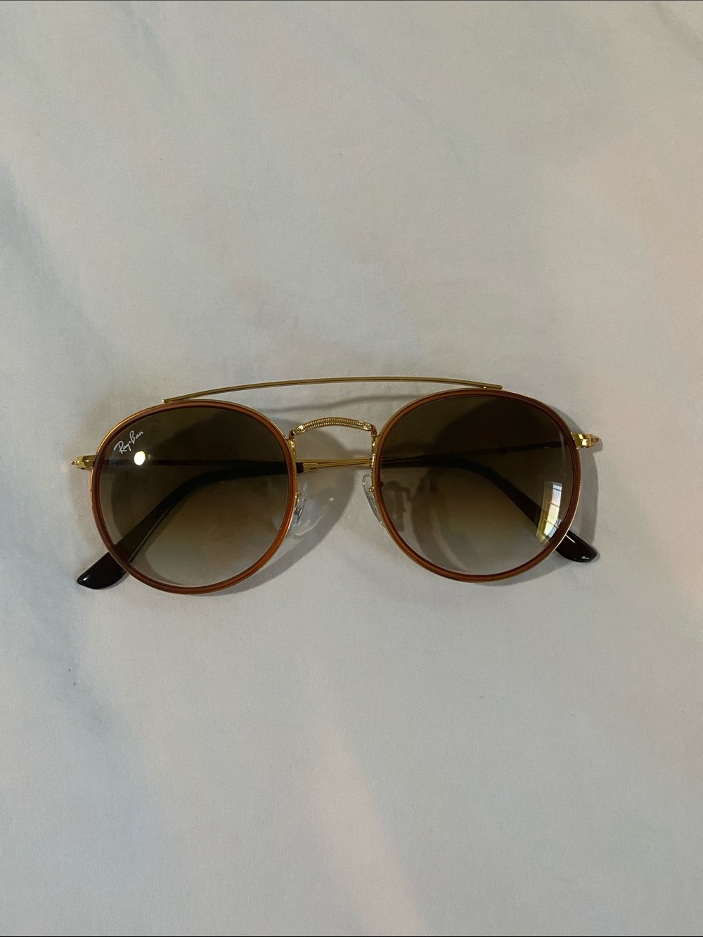 New Ray-Ban Women's Round Double-Bridge Sunglasses